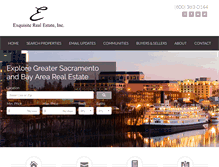Tablet Screenshot of myexquisiterealestate.com